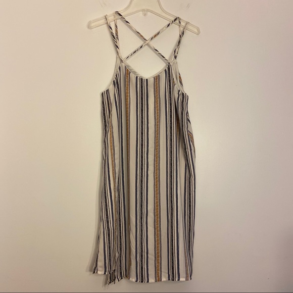 Collective Concepts Vertical Stripe Lined Dress - Picture 8 of 15